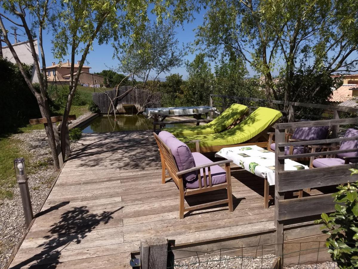 Bed and Breakfast Les Terrasses De Valensole Esterno foto