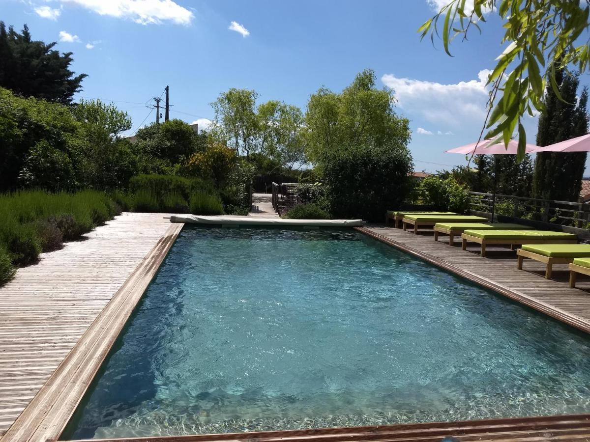Bed and Breakfast Les Terrasses De Valensole Esterno foto