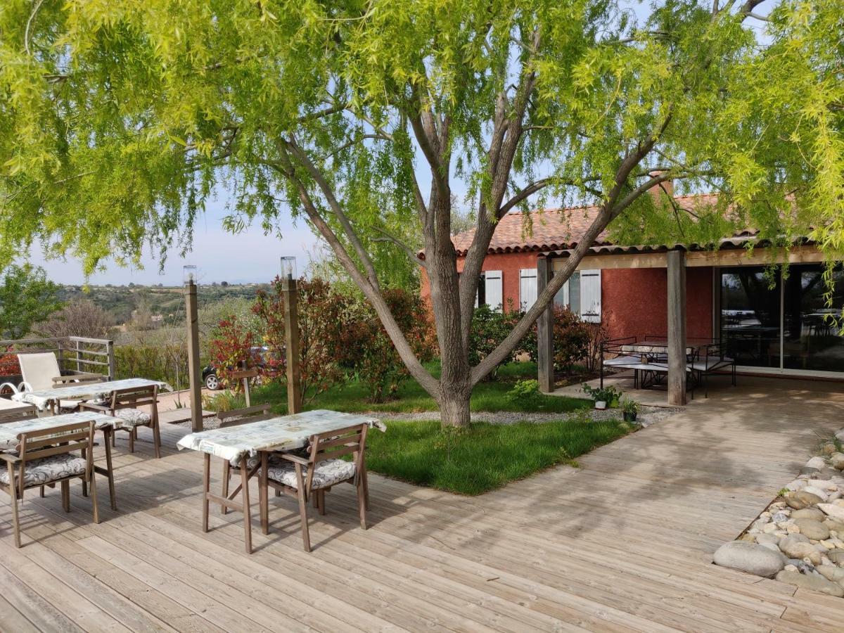 Bed and Breakfast Les Terrasses De Valensole Esterno foto
