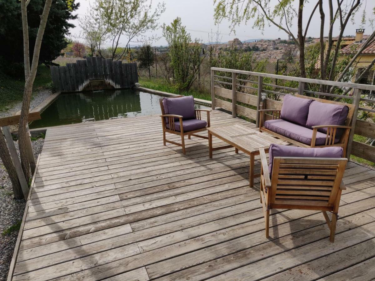 Bed and Breakfast Les Terrasses De Valensole Esterno foto